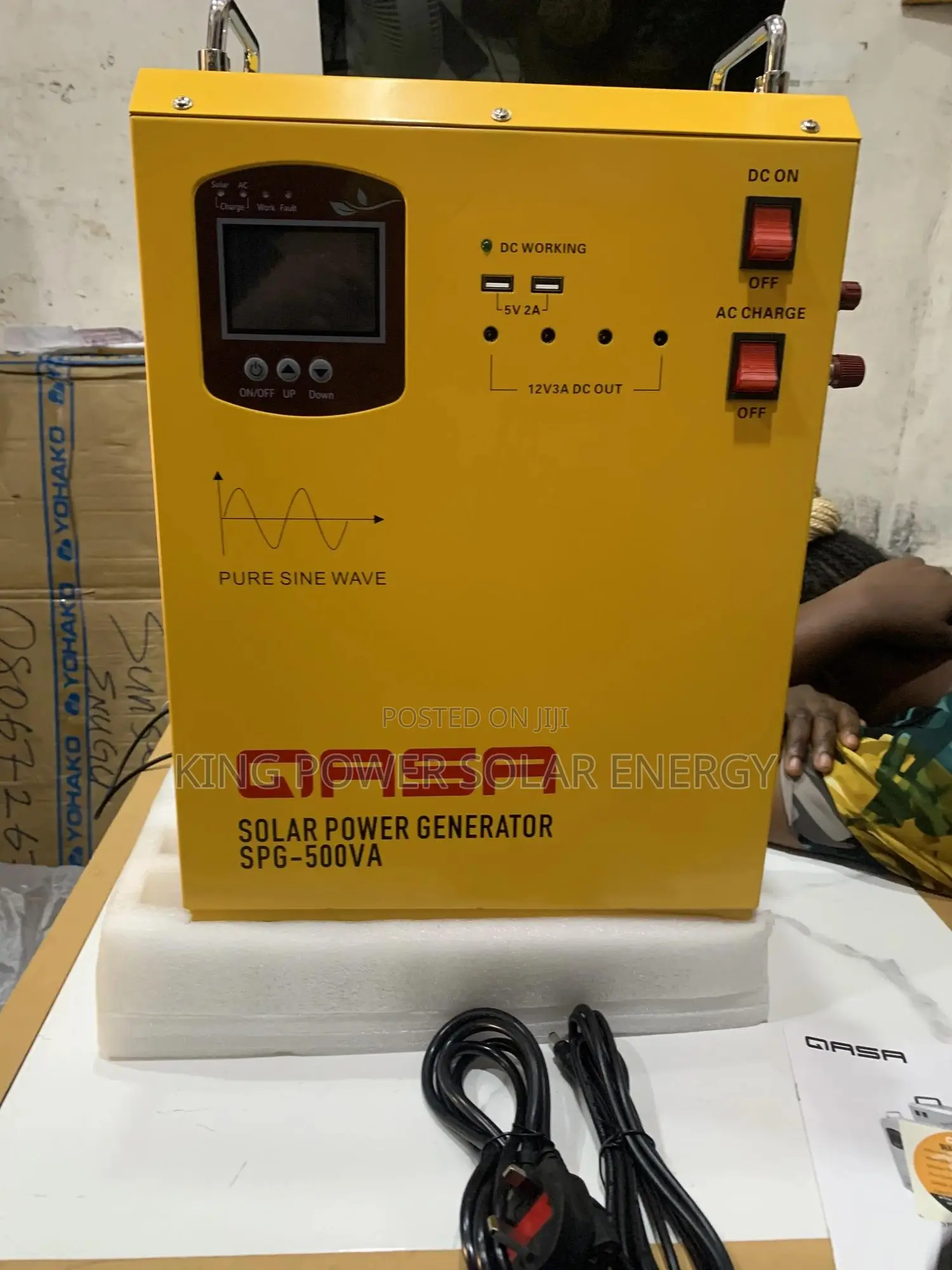 500w Qasa Solar Generator With One 400w Solar Panel Available In Bulk