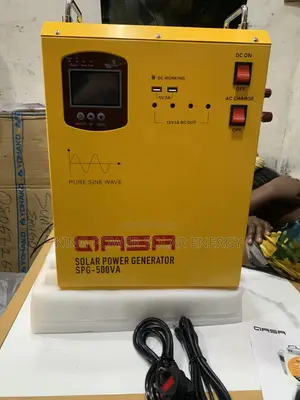 500w Qasa Solar Generator With One 400w Solar Panel Available In Bulk
