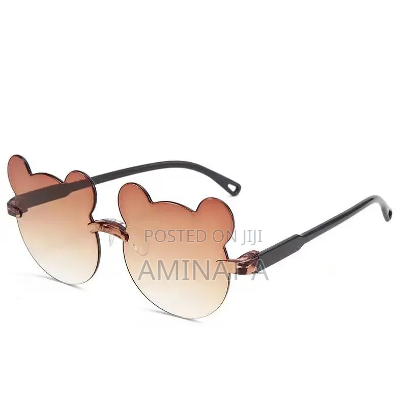 Girly Cute Bear Sunglasses(Brown)