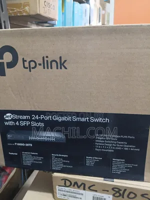 Tp-Link Jetstream 24port Gigabit Smart Switch With 4port SFP Slots