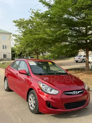 Hyundai Accent 2014 Red