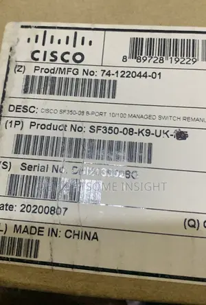Brand New Cisco Sf350-08--Uk