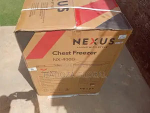 Nexus 400g Chest Freezer –Perfect for Frozen Foods, Meat Ice Storage