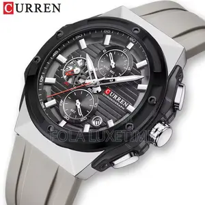 Curren Rubber Chronograph 3pin