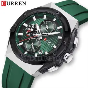 Curren Rubber Chronograph 3pin