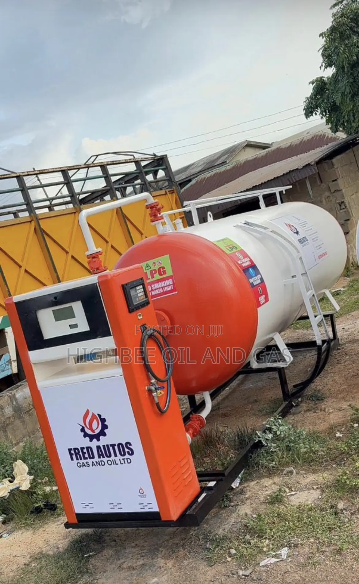 LPG Skid With Automatic Dispenser