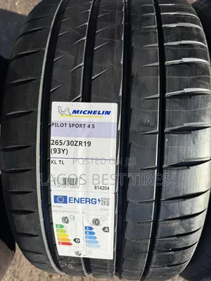 ​ Michelin Pilot Sport 4 S (265/30zr19) – Brand New / Eu Spec