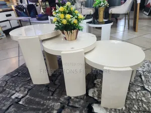 Ivory Cascade Stool
