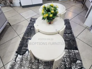 Ivory Cascade Stool