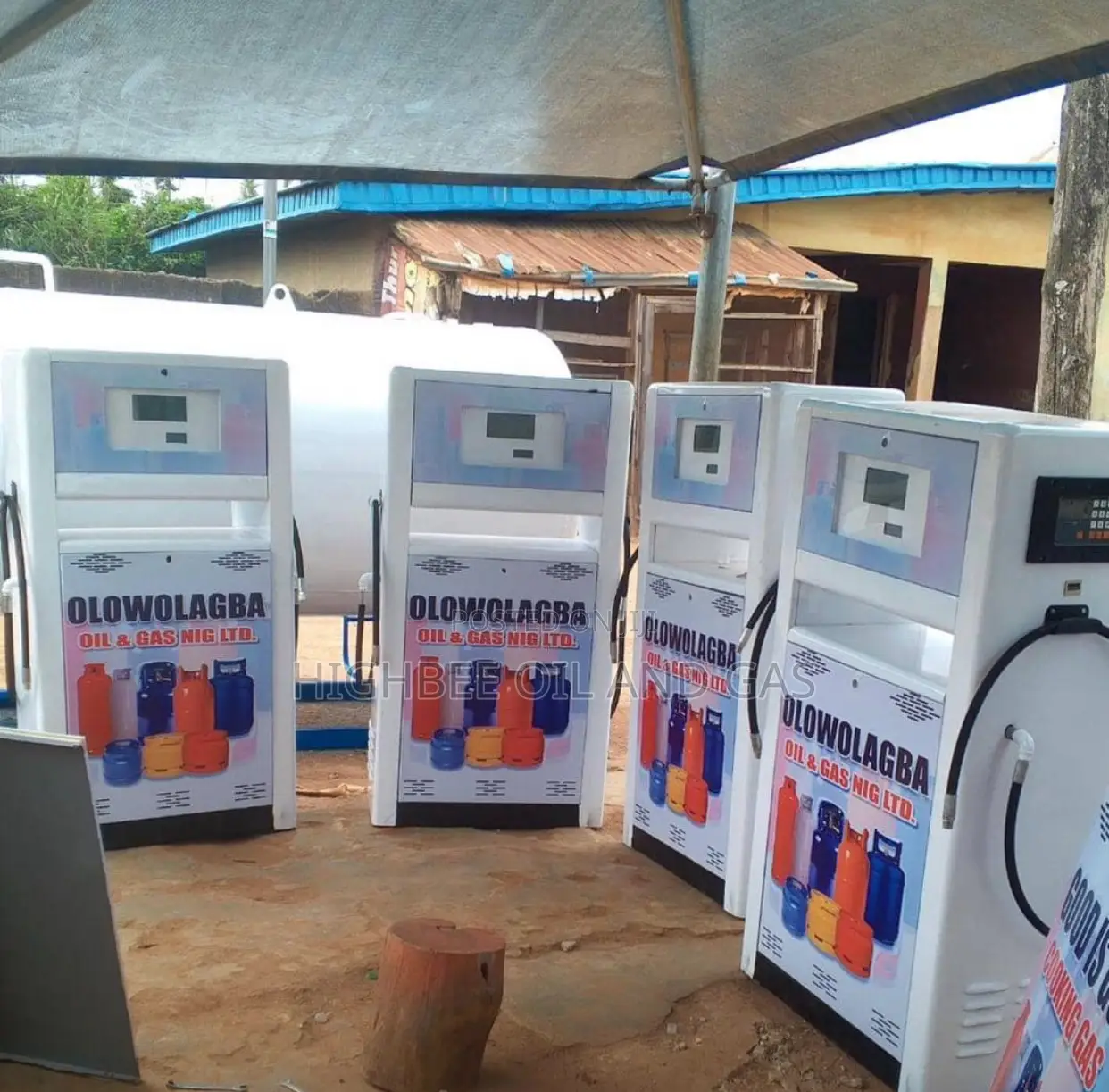 LPG Skid With Automatic Dispenser