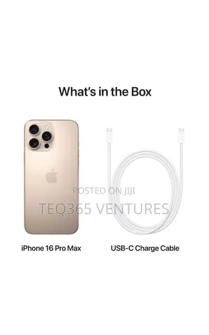 New Apple iPhone 16 Pro Max 256 GB