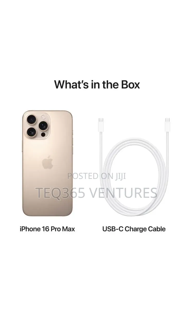 New Apple iPhone 16 Pro Max 256 GB