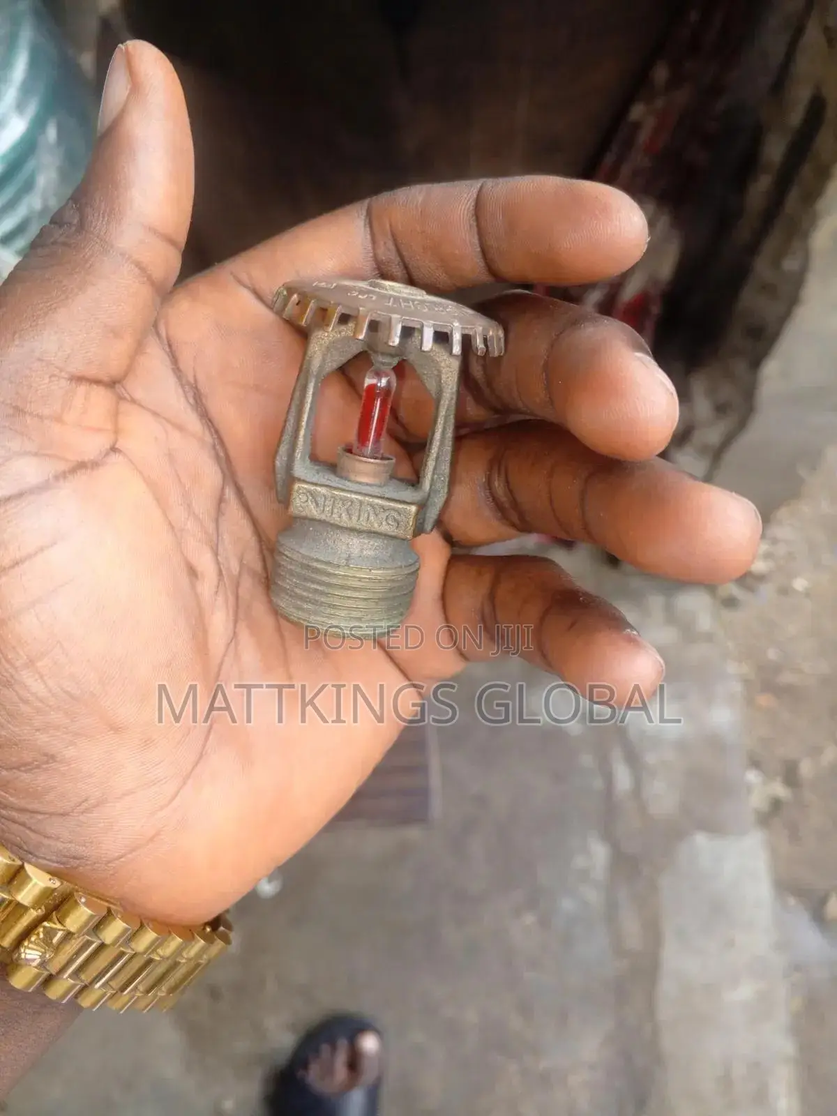 Generic Fire Sprinkler Pendent Brass 3/4