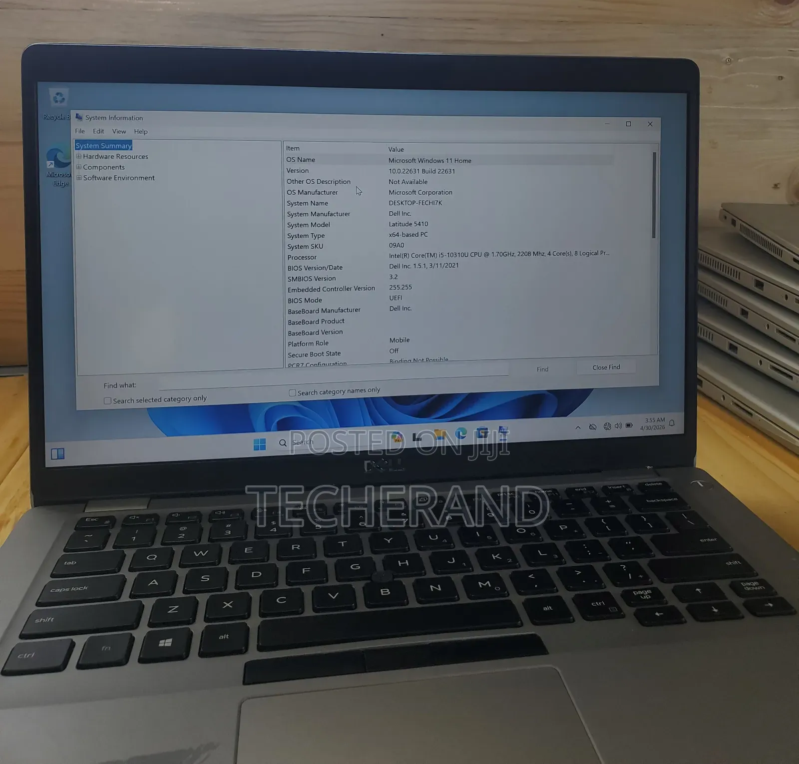 Laptop Dell Latitude 5410 8GB Intel Core i5 SSD 256GB