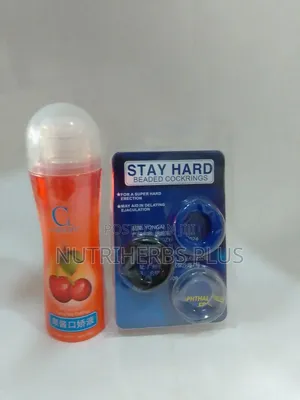 Cokelife Lubricant+ Cock Ring:For Weak Erection Premature Ejaculation