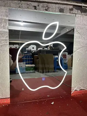 Neon Apple Logo Led Mirror (3 Colors)