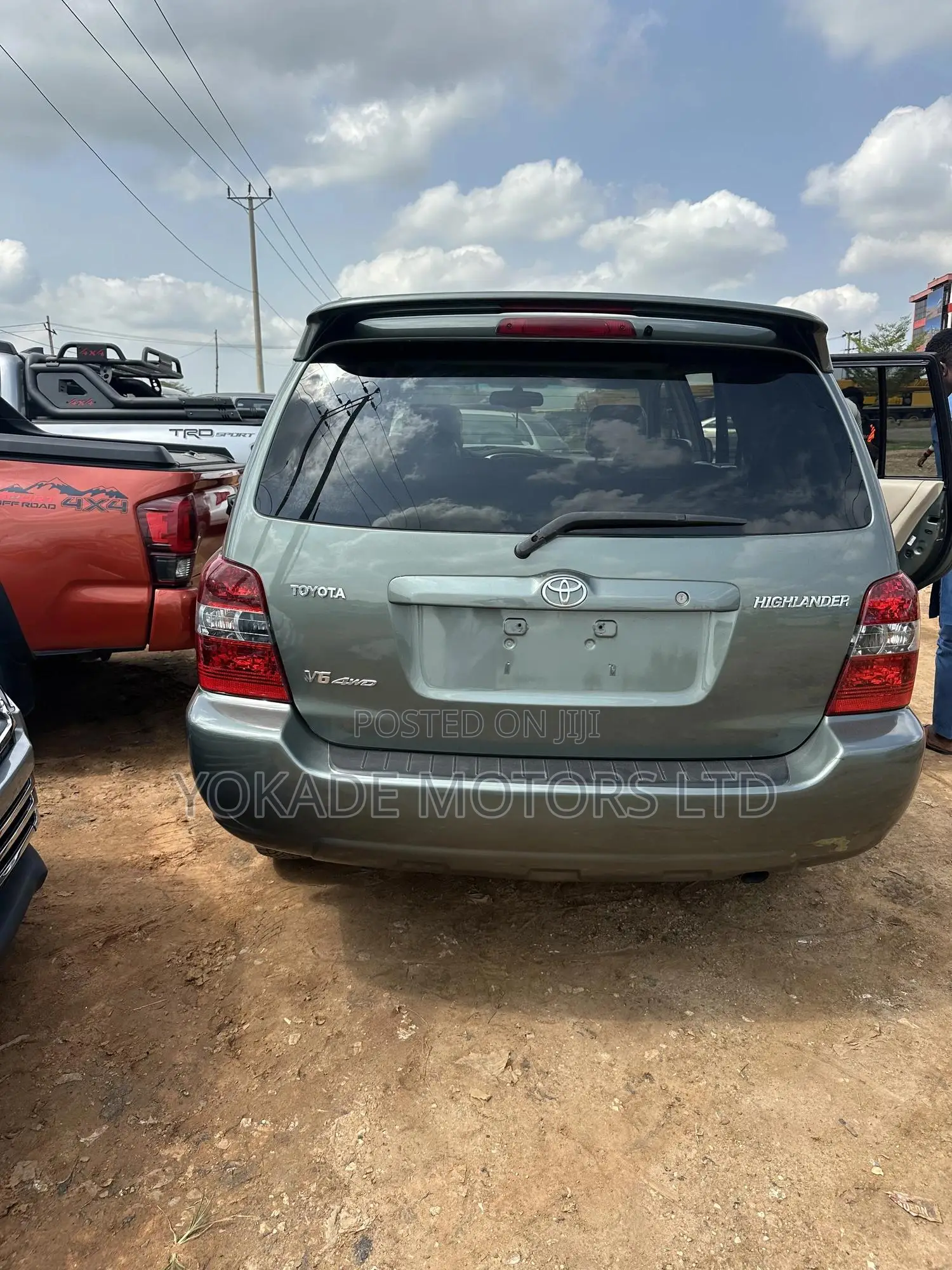 Toyota Highlander Limited V6 2006 Green