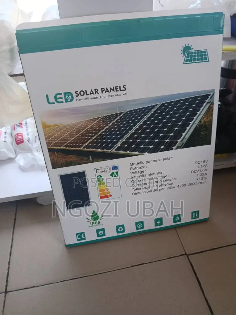 Foresolar 16" Rechargeable Solar Fan