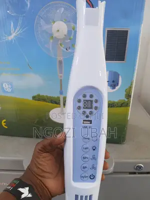 Foresolar 16" Rechargeable Solar Fan
