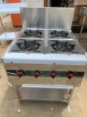 4 Burner Commercial Cooker