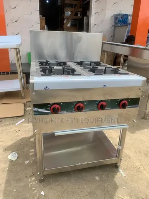 4 Burner Commercial Cooker