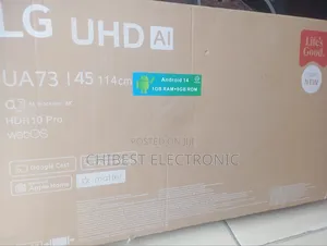 Lg Tv 43 Inches With Two Years Warranty Brand New