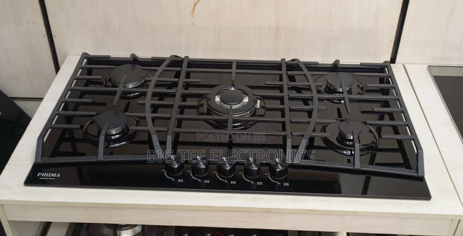Phiima Inbuilt Cooker (5gas Burners)