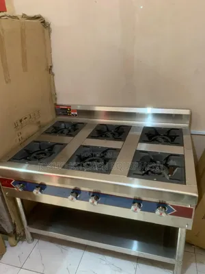 6 Burner Commercial Cooker