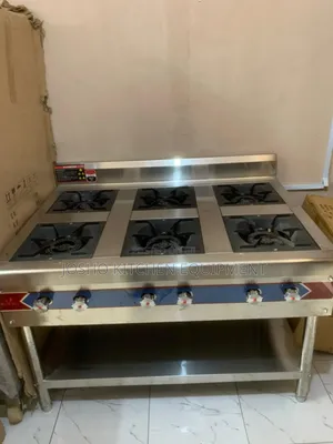 6 Burner Commercial Cooker