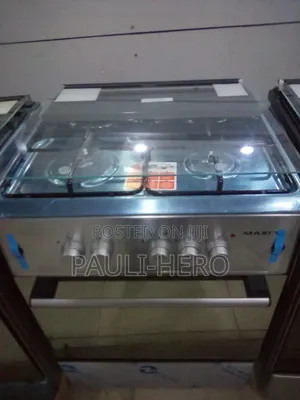 Maxi Gas Burner 60*60 3+1 Inox