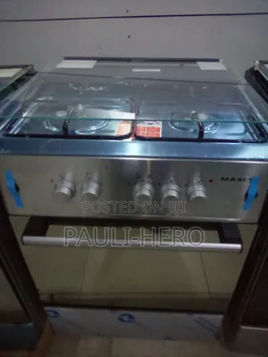 Maxi Gas Burner 60*60 3+1 Inox
