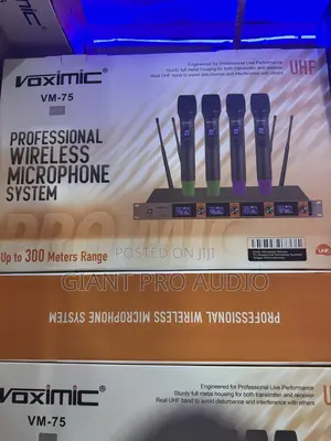 Voximic Vm-75 Wireless Microphone