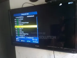 Original Sharp Led 32" Tv With a Smart Decoder