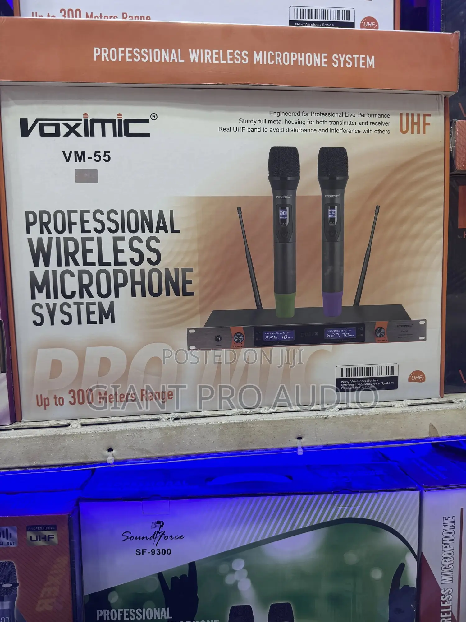 Voximic Vm-55 Wireless Microphone