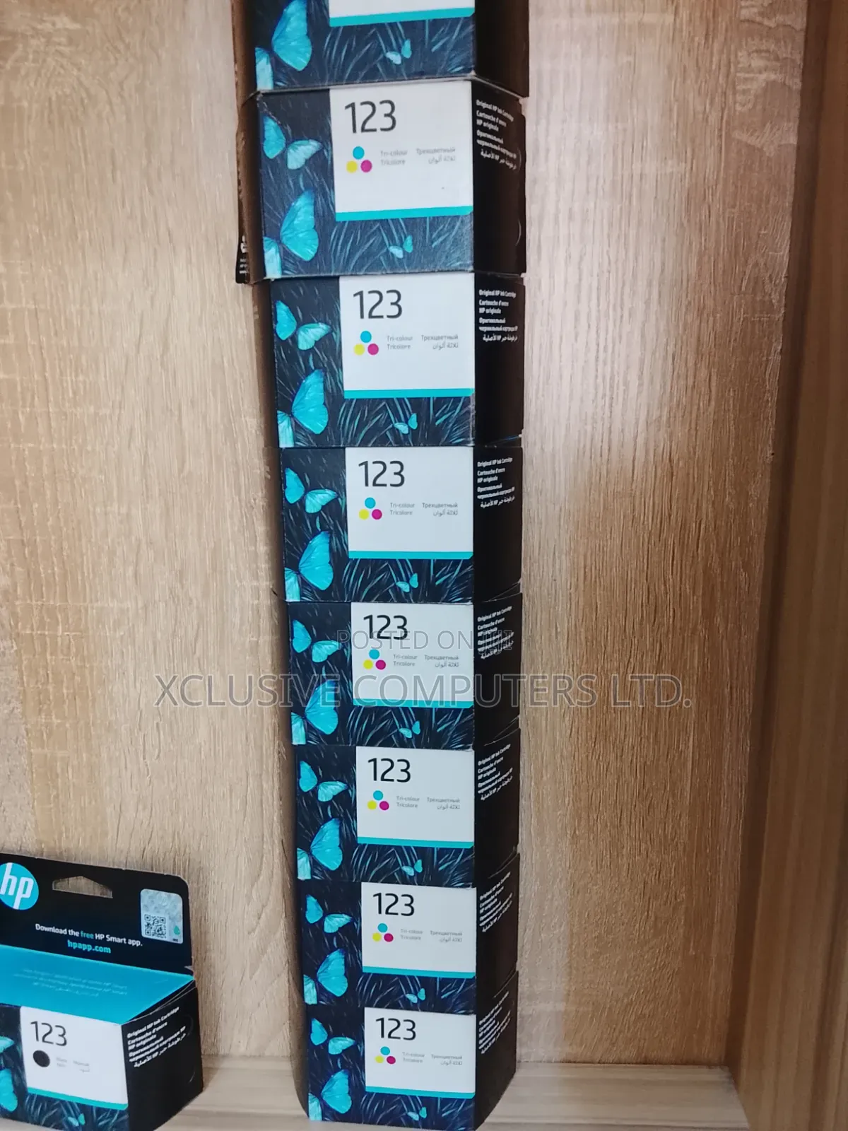 Original Hp Inkjet 123 (Color)