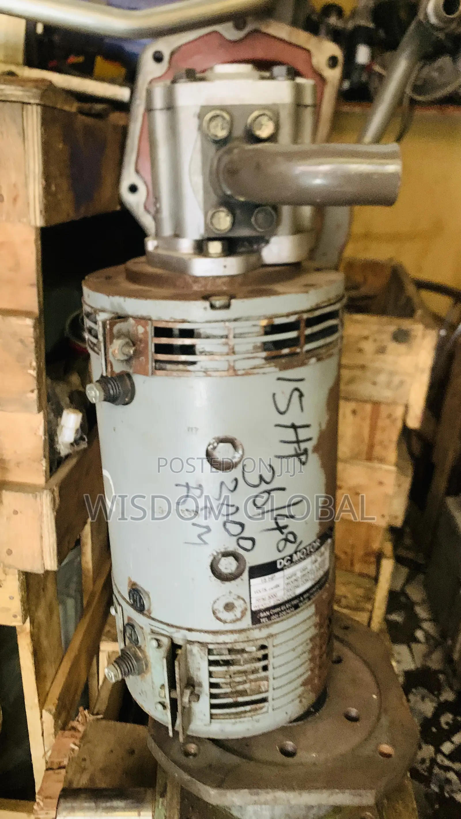 Original 15hp Dc Motor Is Available