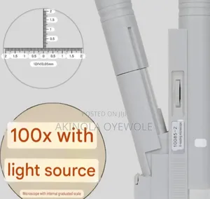 Microscope 100x With Internal Ruler