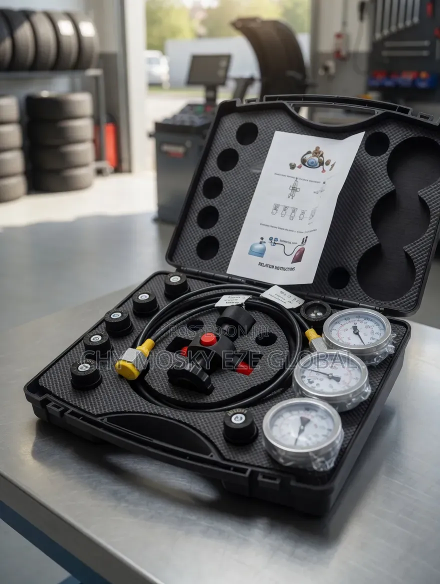 Hydraulic Nitrogen Accumulator Charging Kit