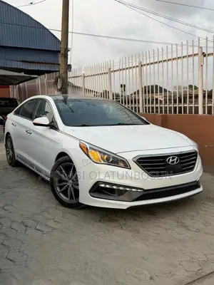 Hyundai Sonata Limited 2.0T Seban (2.0L 4cyl 6A) 2016 White