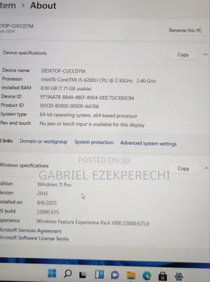 Laptop Dell Inspiron 15 5559 8GB Intel Core i5 HDD 1T