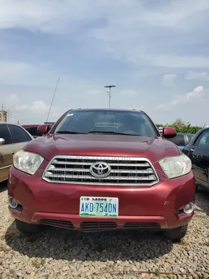 Toyota Highlander 2008 Maroon