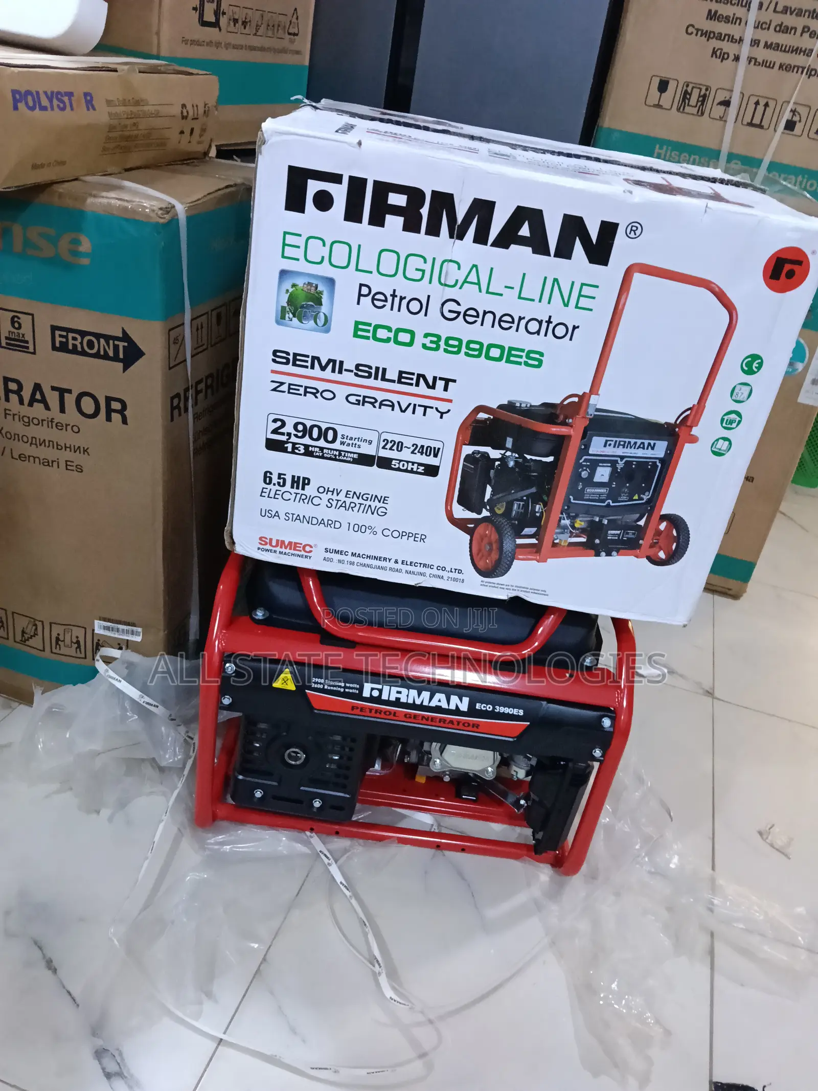 Firman Eco 3990es Petrol Generator – Easy Start System