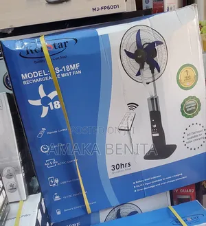 Kenstar Rechargeable Mist Fan 18"