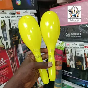 Original Plastic Maracas in Different Colors
