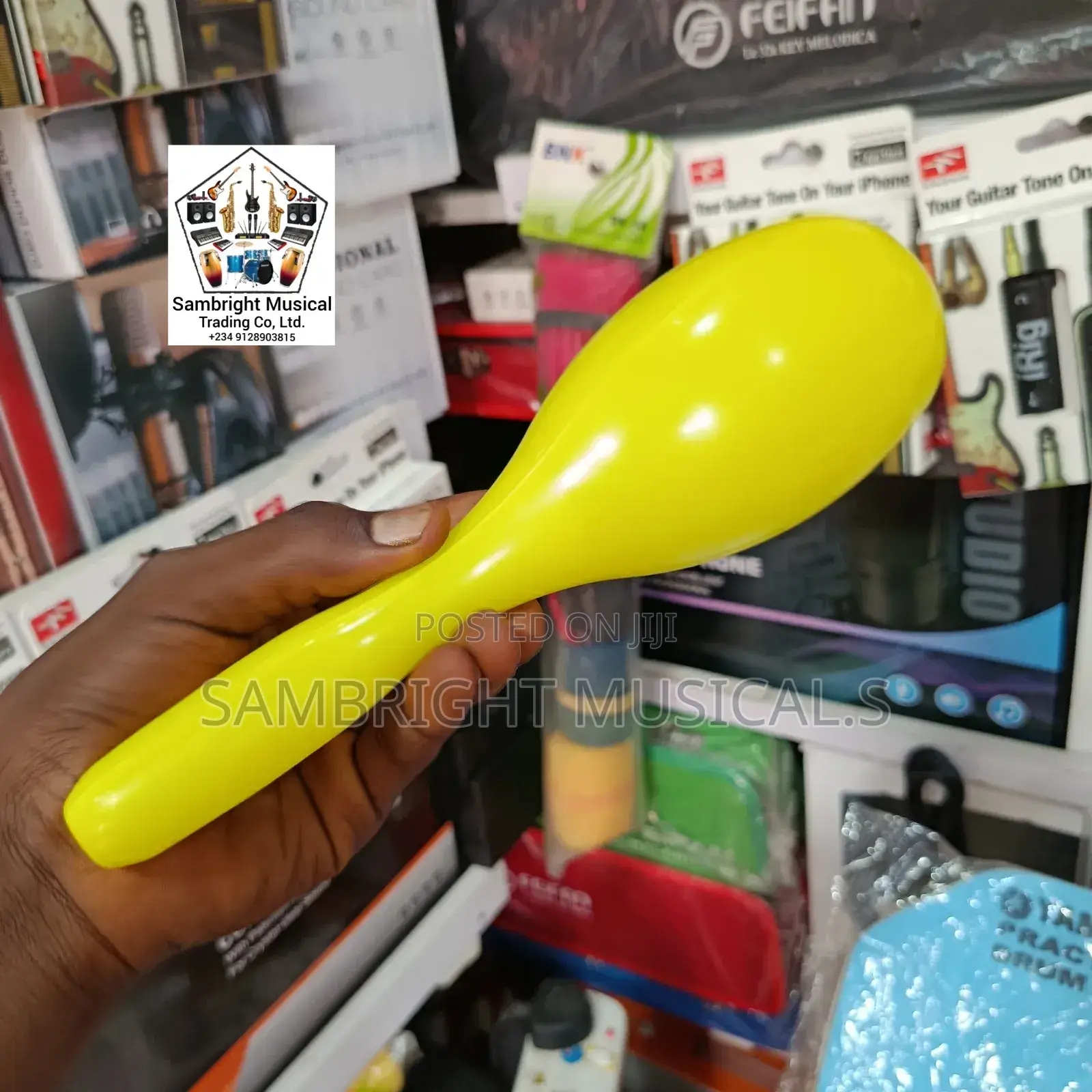 Original Plastic Maracas in Different Colors