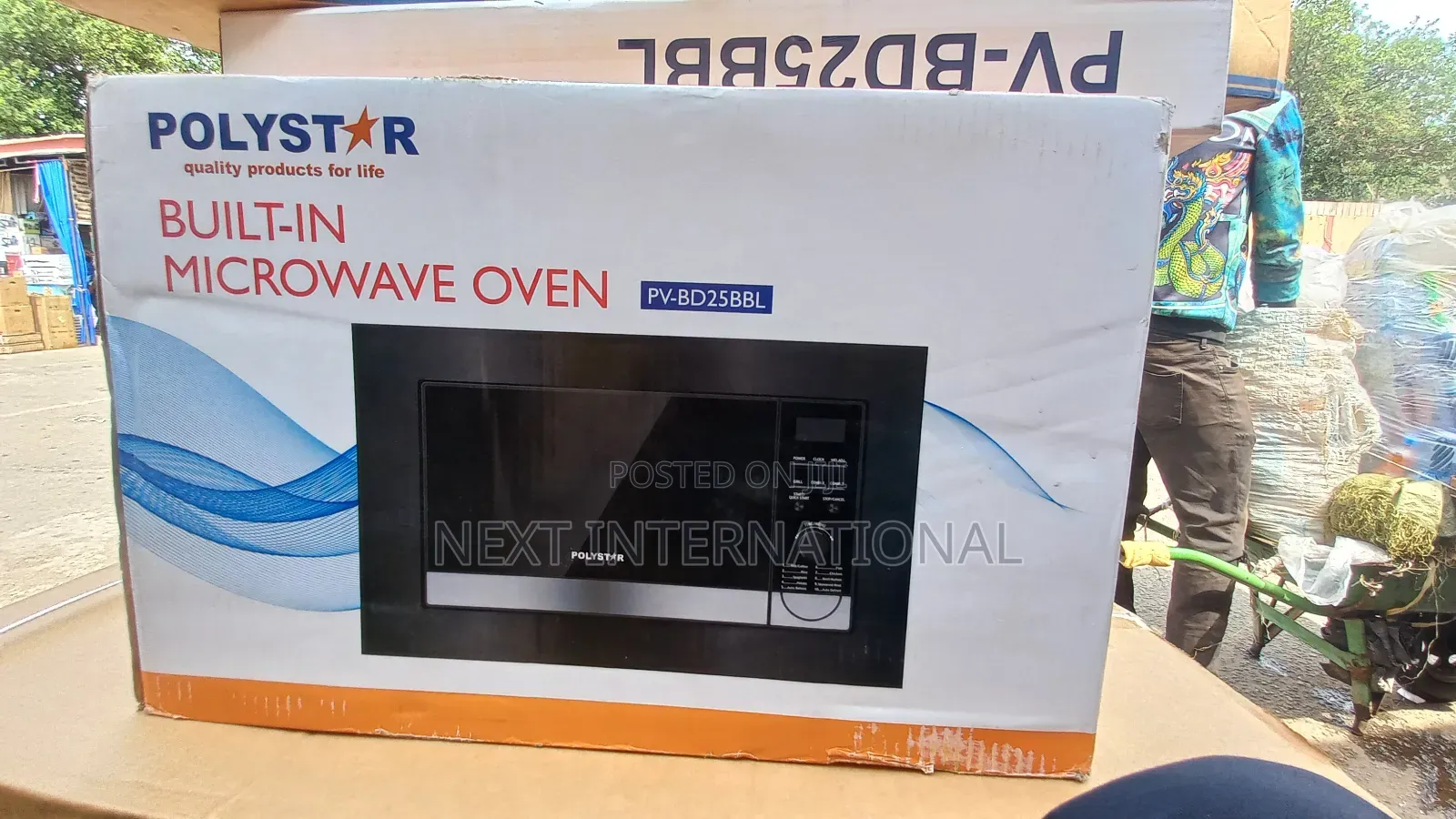 Polystar Inbuilt Microwave Oven 25l