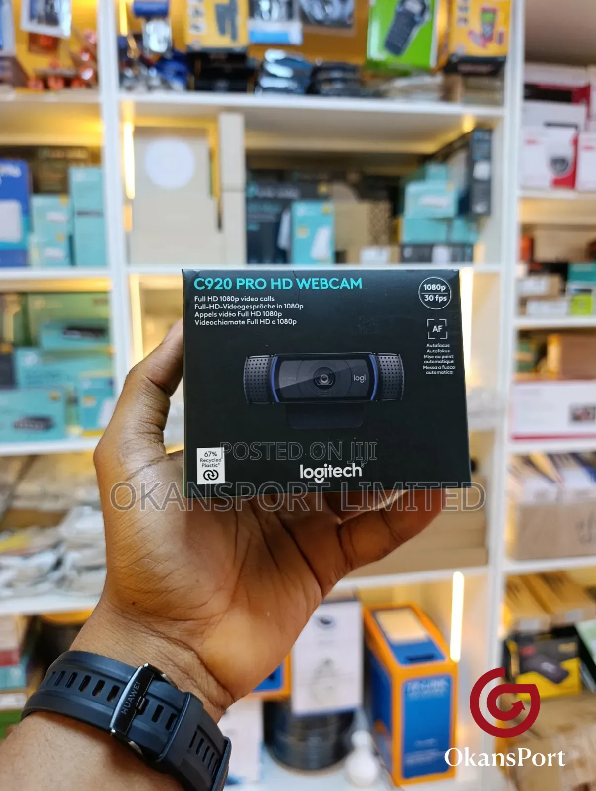 Logitech C920 Pro Hd Webcam C310 C270 C922 C930e Brio Camera Usb Video