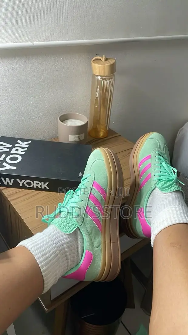 adidas gazelle silver green womens adidas Gazelle Bold - Women's