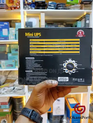 Smart Dc Mini Ups – Backup Power For Routers, Onts Cctv (Power Bank)