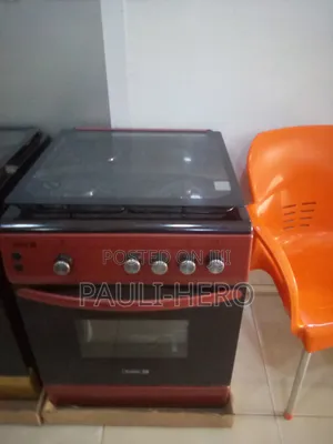 Scanfrost Gas Cooker 60*60, 3 Burner 1 Electric
